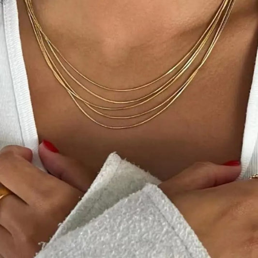 Multilayered Neck Chain