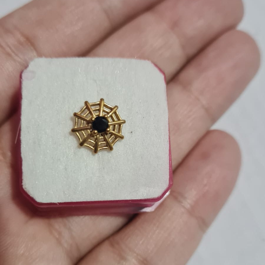 Rajwadi Inspired Nose Pin (For Pierced nose only)