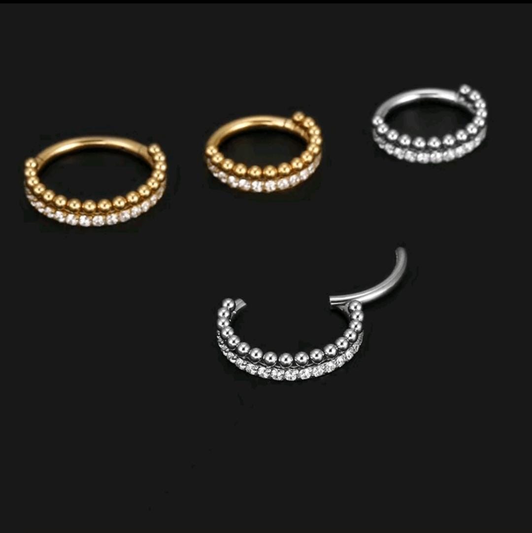 Chrismatic Nose Ring (For Pierces Nose Only)