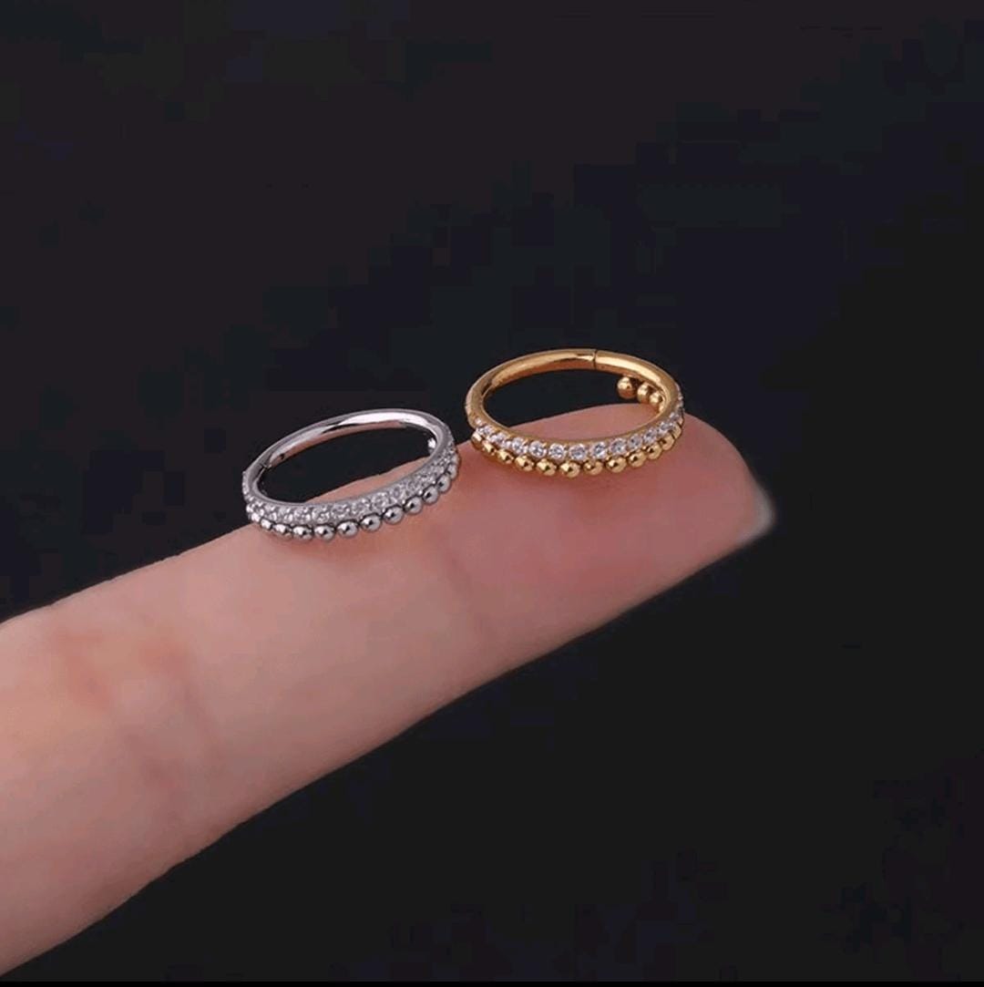 Chrismatic Nose Ring (For Pierces Nose Only)
