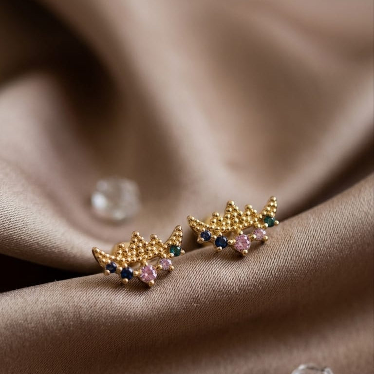 Ear Studs (Stainless Steel with ball screw)