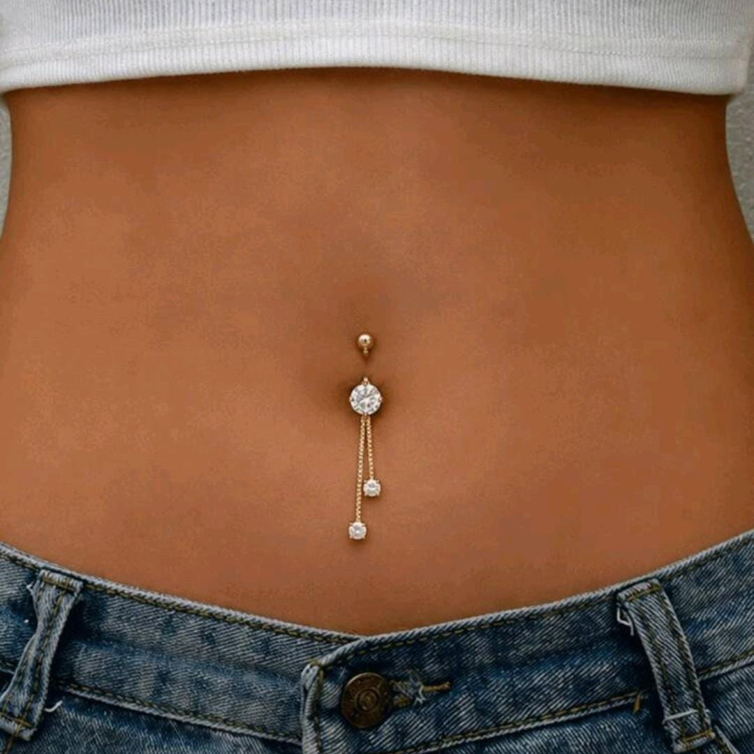 Belly Button Ring (For Pierced Navel)