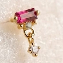 Hanging Nose Pin (For Pierced Nose)