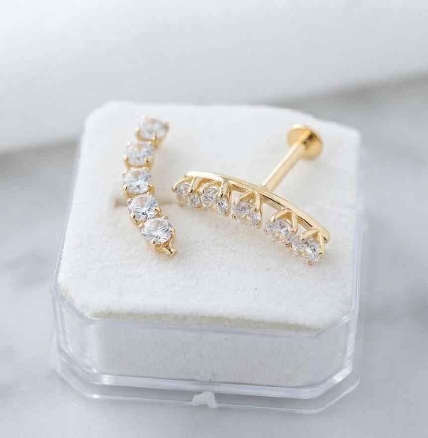Helix Ear Studs (Pair)