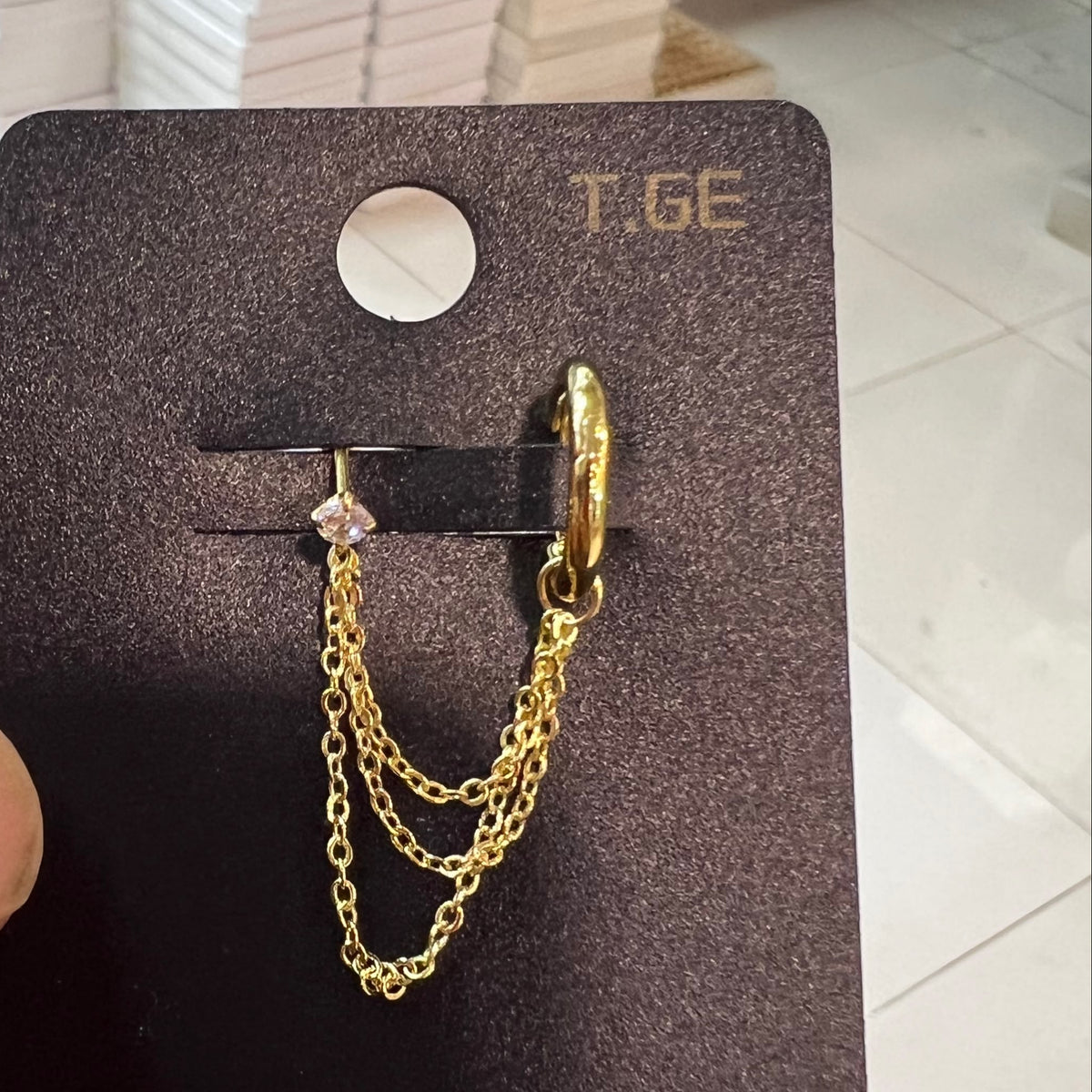 Premium Double Ear Hoops (Pair)