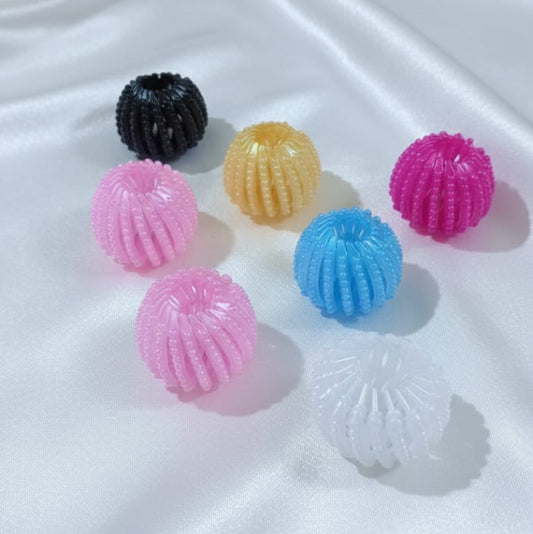 Shiny Bird's Nest Hair Clip (Pack of 2)
