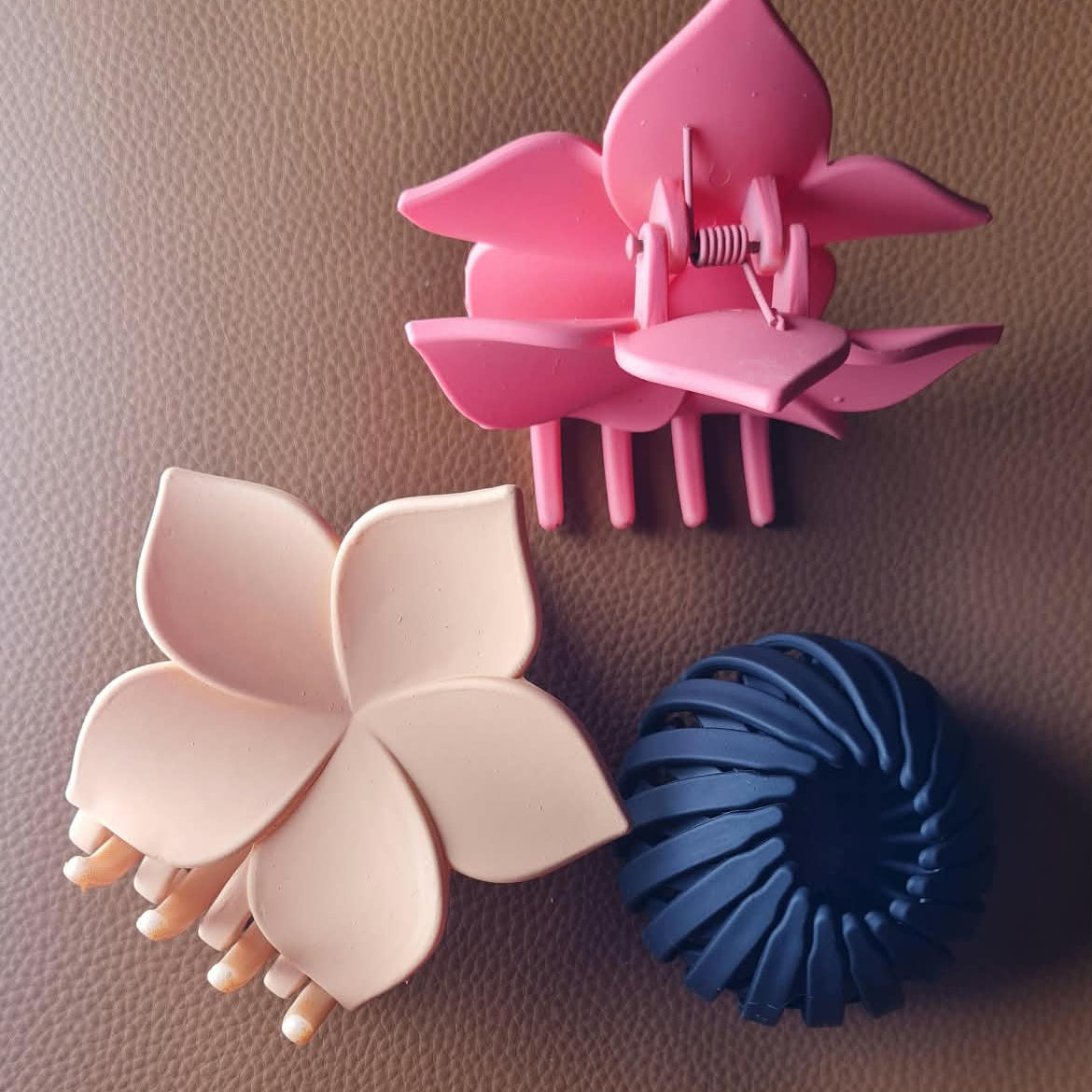 Flower Hair Catcher with Bird's Nest (Pack of 3)