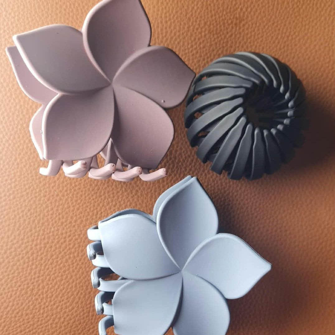 Flower Hair Catcher with Bird's Nest (Pack of 3)