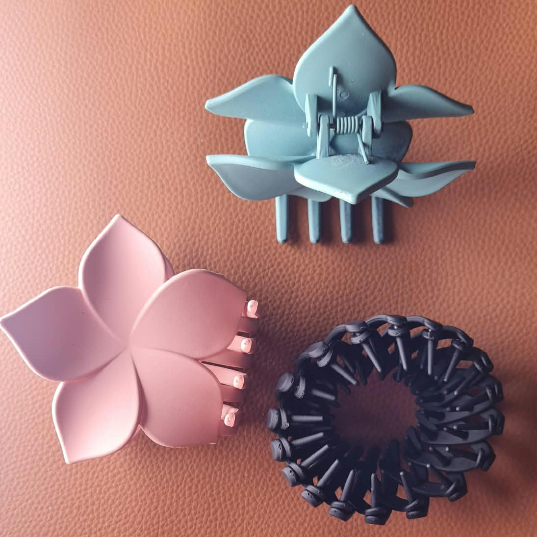 Flower Hair Catcher with Bird's Nest (Pack of 3)