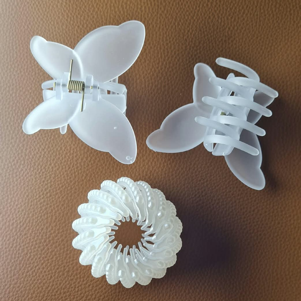 Butterfly Hair Catcher with Bird's Nest (Pack of 3)
