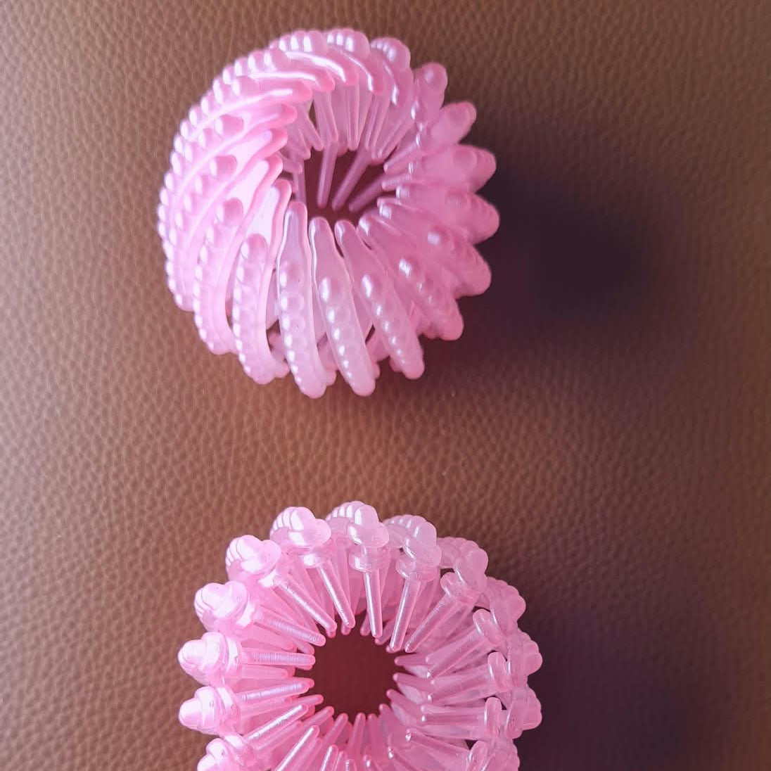 Shiny Bird's Nest Hair Clip (Pack of 2)