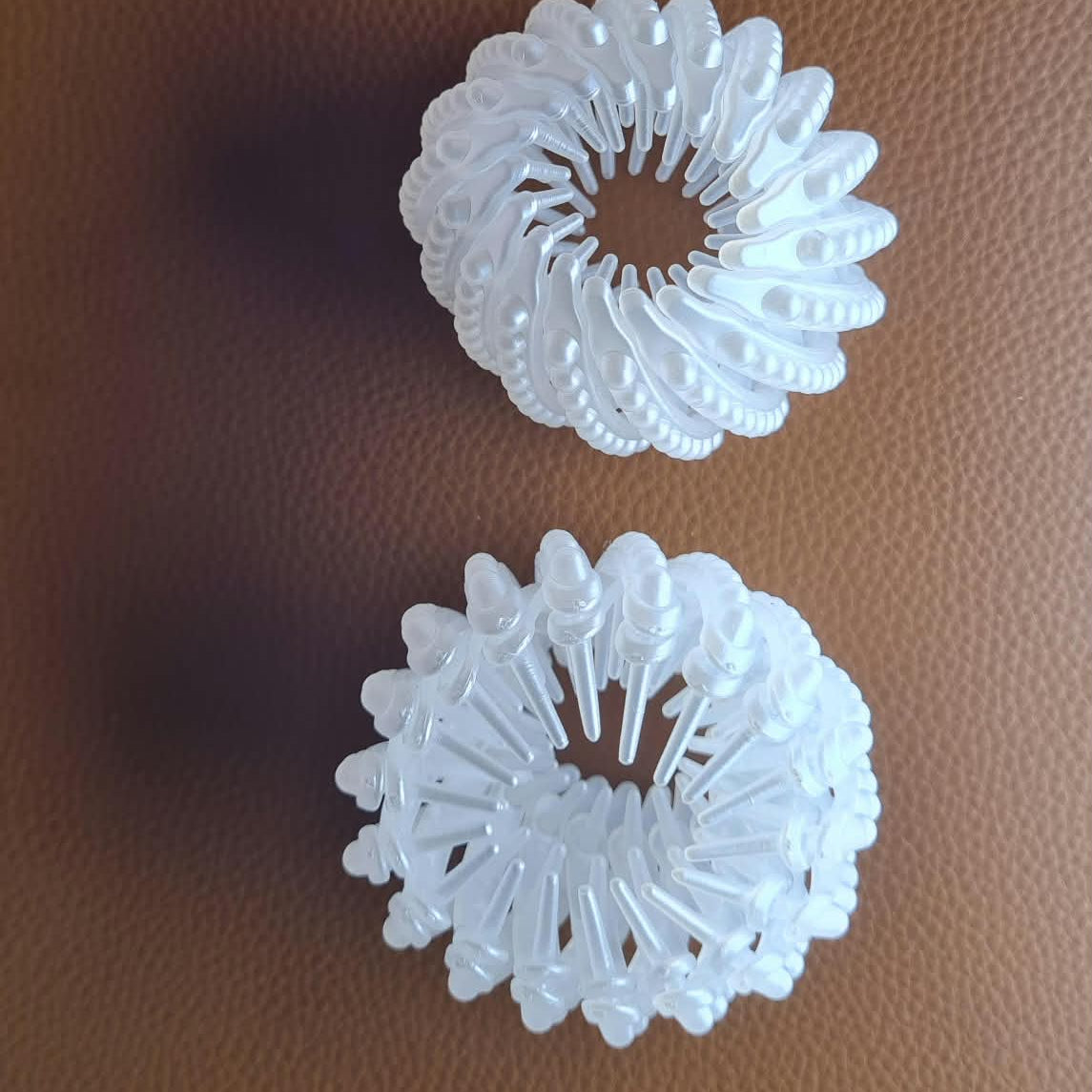 Shiny Bird's Nest Hair Clip (Pack of 2)