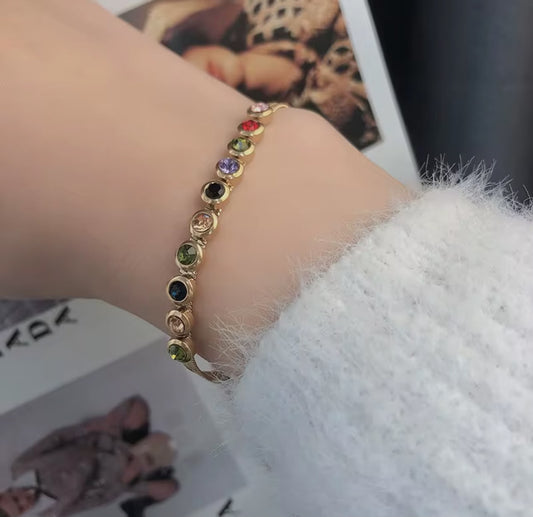 Premium Multicolor Neck and Hand Chain