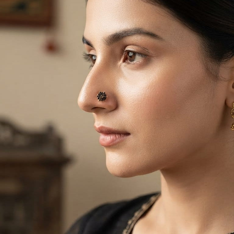 Gorgeous Nose Pin (1 Piece-For Pierced Nose)