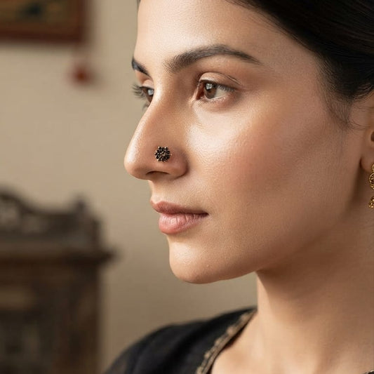 Gorgeous Nose Pin (1 Piece-For Pierced Nose)