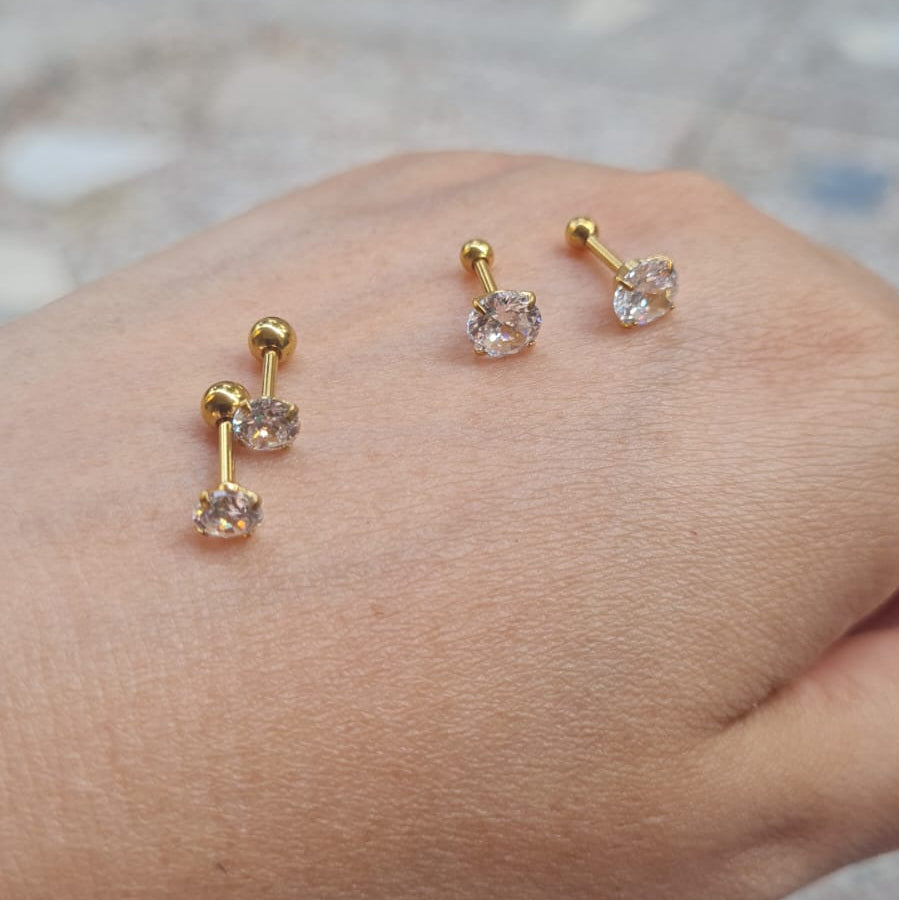 Sparkling Ear Studs (Pair)