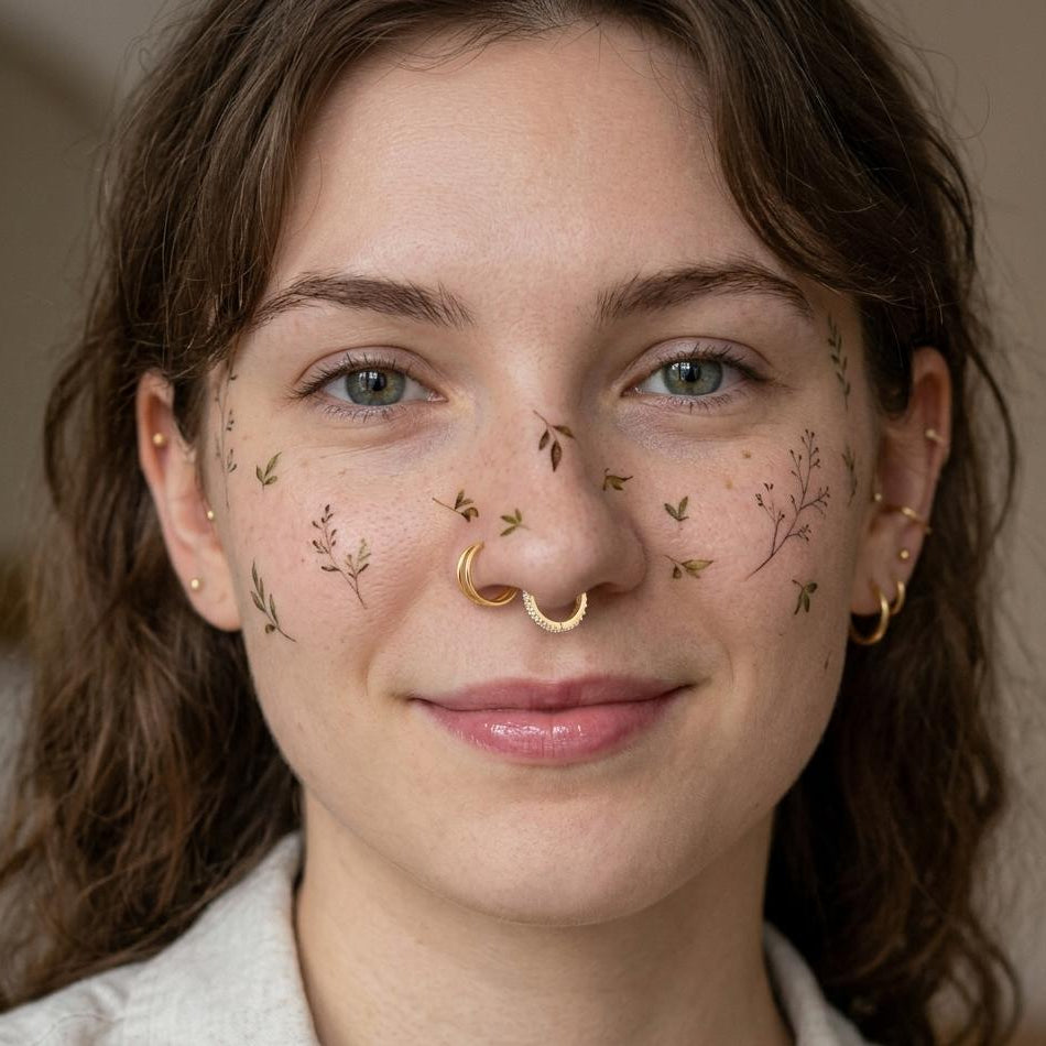 Nose Ring (Set of 2 for piercing nose)