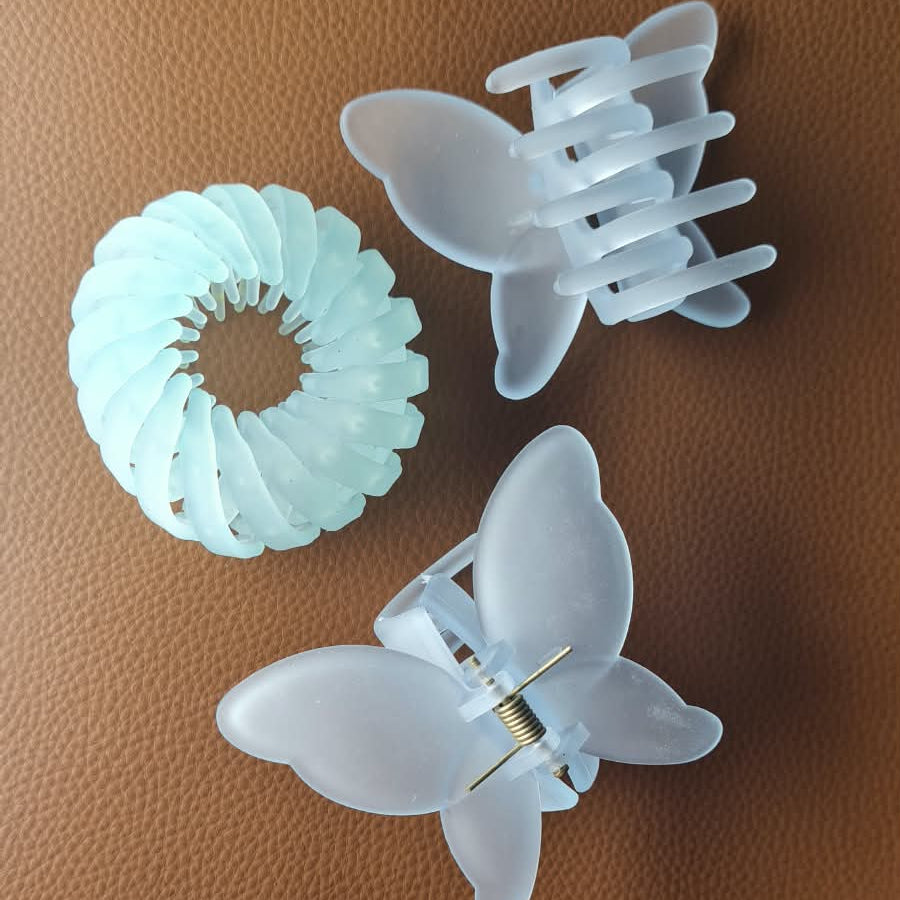 Butterfly Hair Catcher with Bird's Nest (Pack of 3)