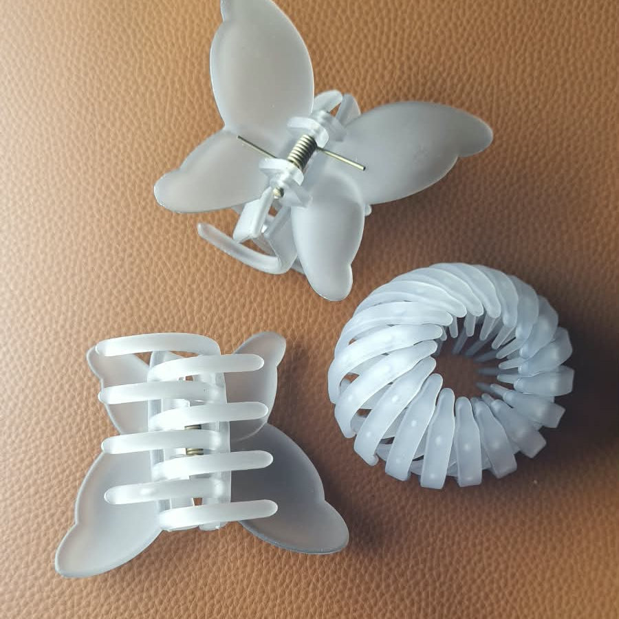 Butterfly Hair Catcher with Bird's Nest (Pack of 3)