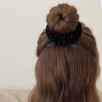Velvet Bird's Nest Claw Clip (Pack of 2)