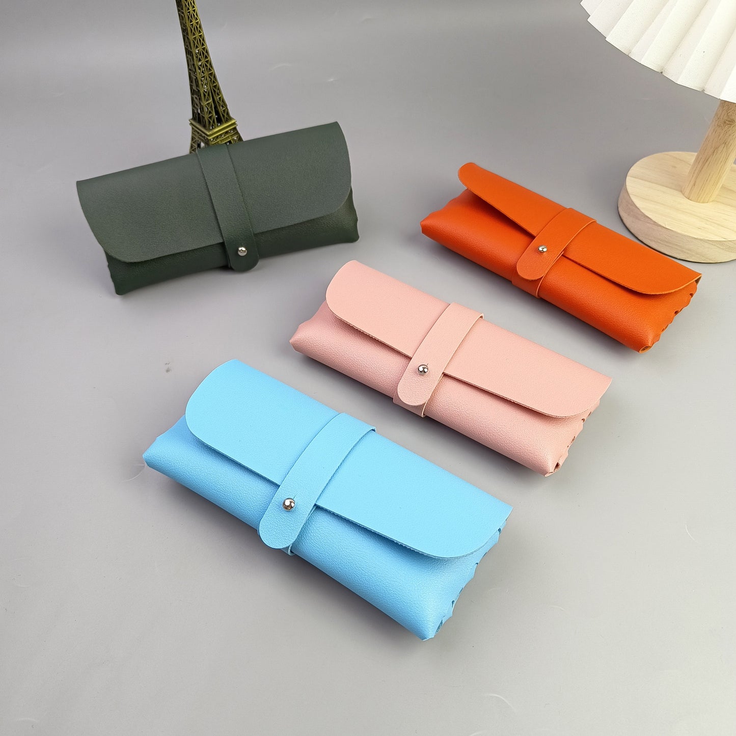 Eyeglasses cover Soft PU leather 1 piece