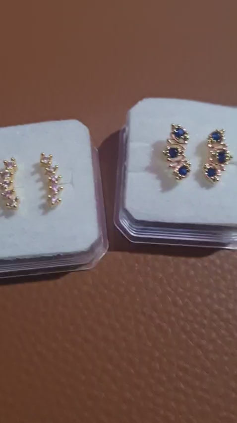 Ear Studs (Stainless Steel with ball screw)