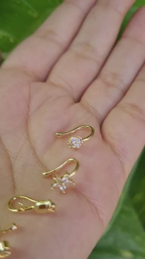 Nose Studs Pack (5 Nose Clips)